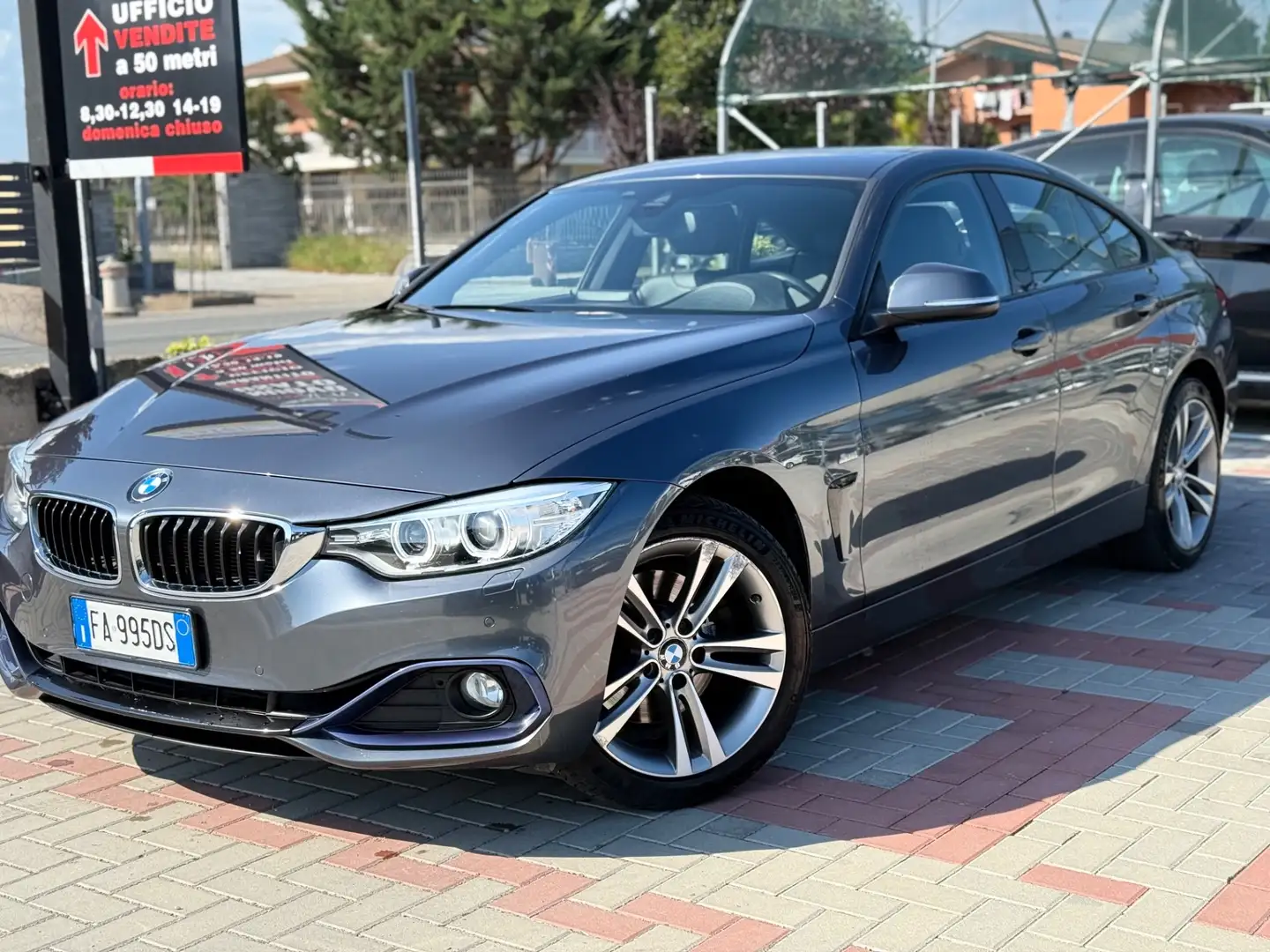BMW 430 430dA xDrive Gran Coupé Sport Grigio - 2
