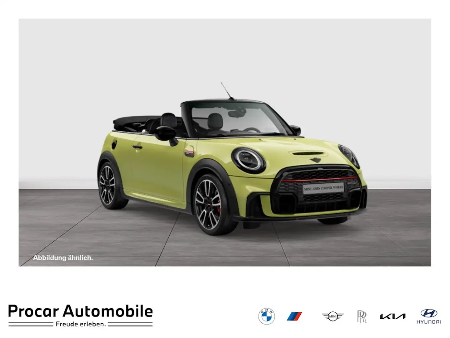MINI John Cooper Works Cabrio John Cooper Works Cabrio H/K HUD ACC RFK NAVI LED Sárga - 1