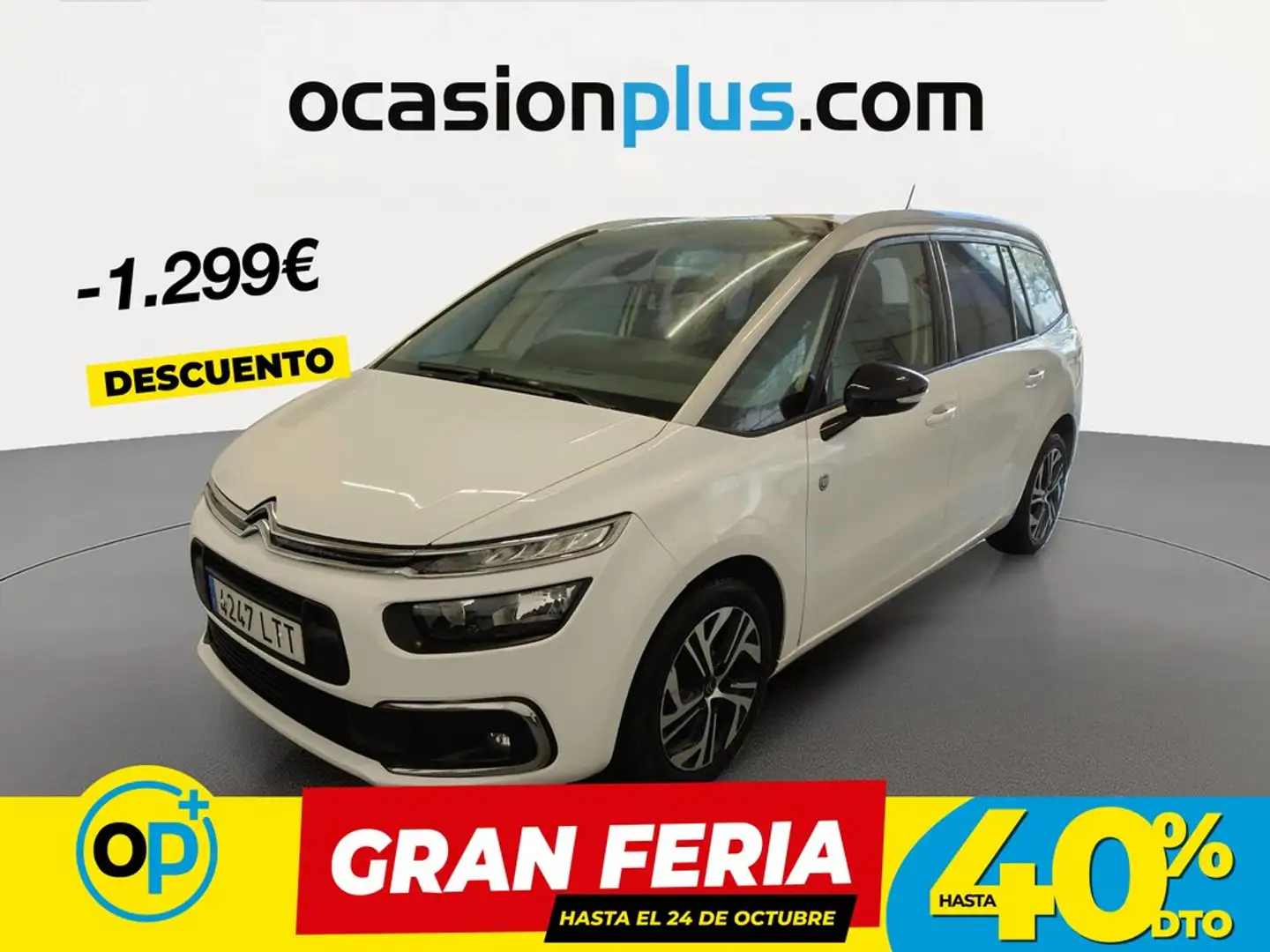 Citroen C4 Grand Spacetourer 1.2 PureTech S&S C-Series 130 Gris - 1