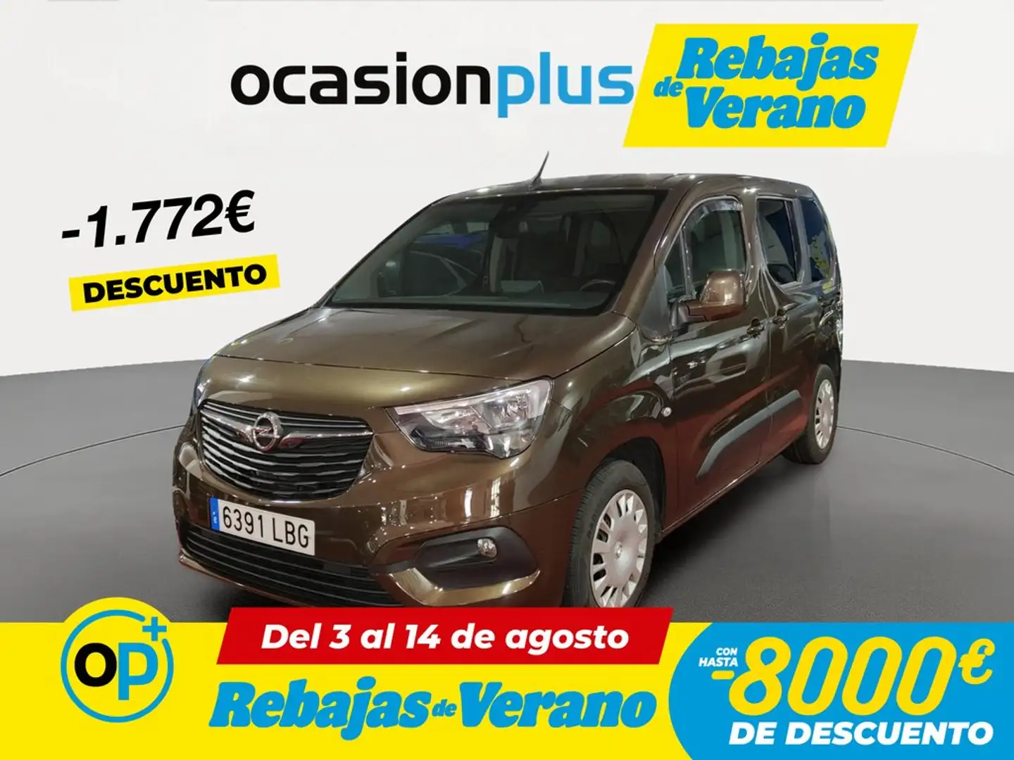 Opel Combo Life 1.5TD S/S Selective L AT8 130 Marrón - 1