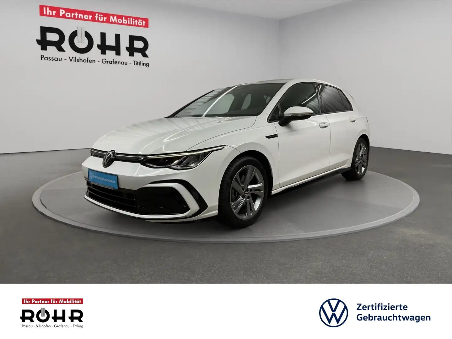 Volkswagen Golf VIII R-Line (ACC.Lenkradheizung) 1.5 eTSI DSG Weiß - 1