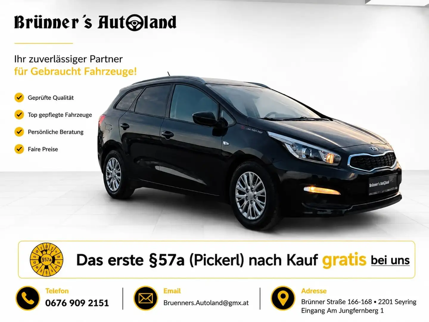 Kia Ceed SW / cee'd SW Attract Schwarz - 2