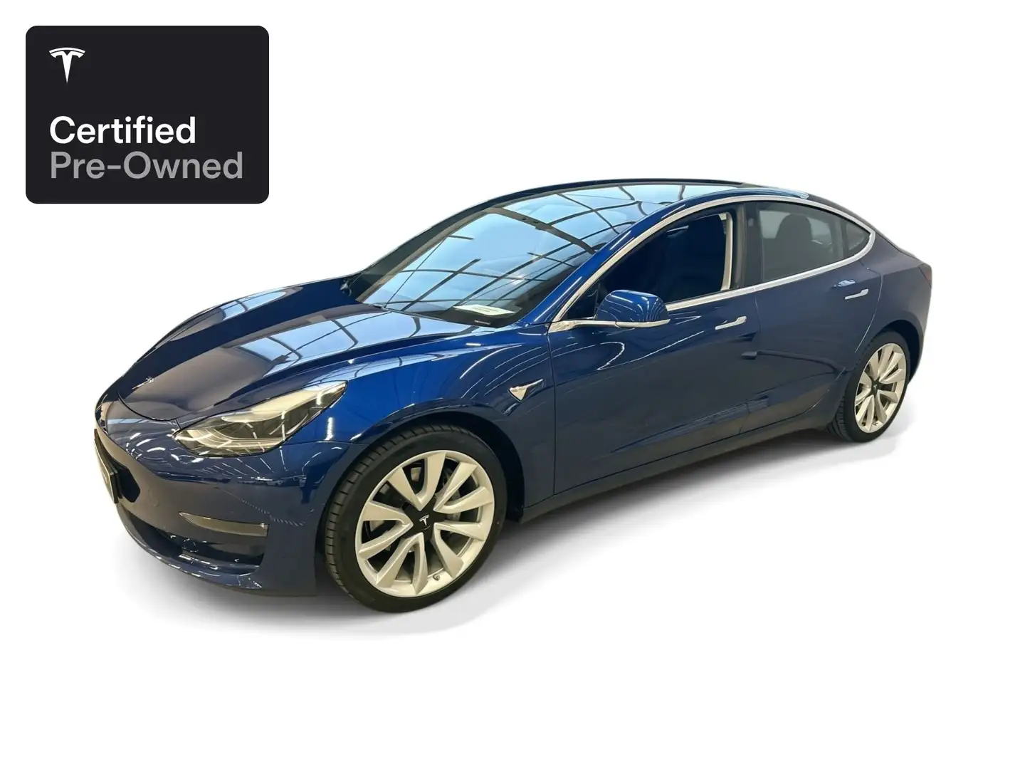 Tesla Model 3 Long Range AWD “Certified Pre-Owned” Bleu - 1