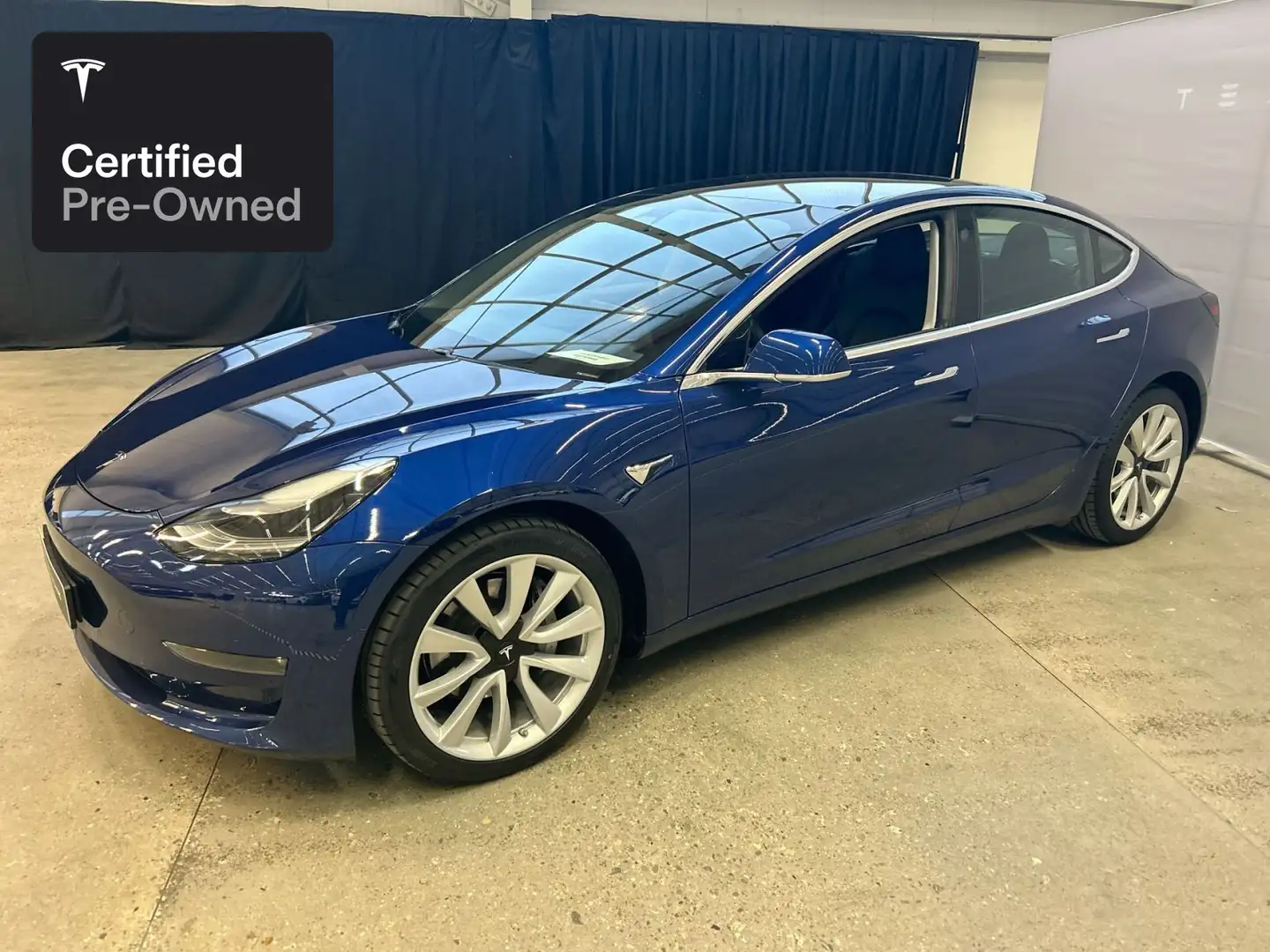 Tesla Model 3 Long Range AWD “Certified Pre-Owned” Bleu - 2