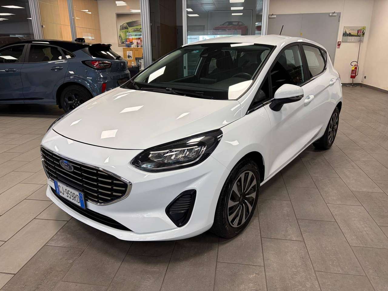 Ford Fiesta 1.1  benzina   75cv.  5 porte  Titanium , Km 43.000  GARANZIA UFFICIALE FORD FINO A : 09 / 2029  VALIDA IN TUTTA ITALIA