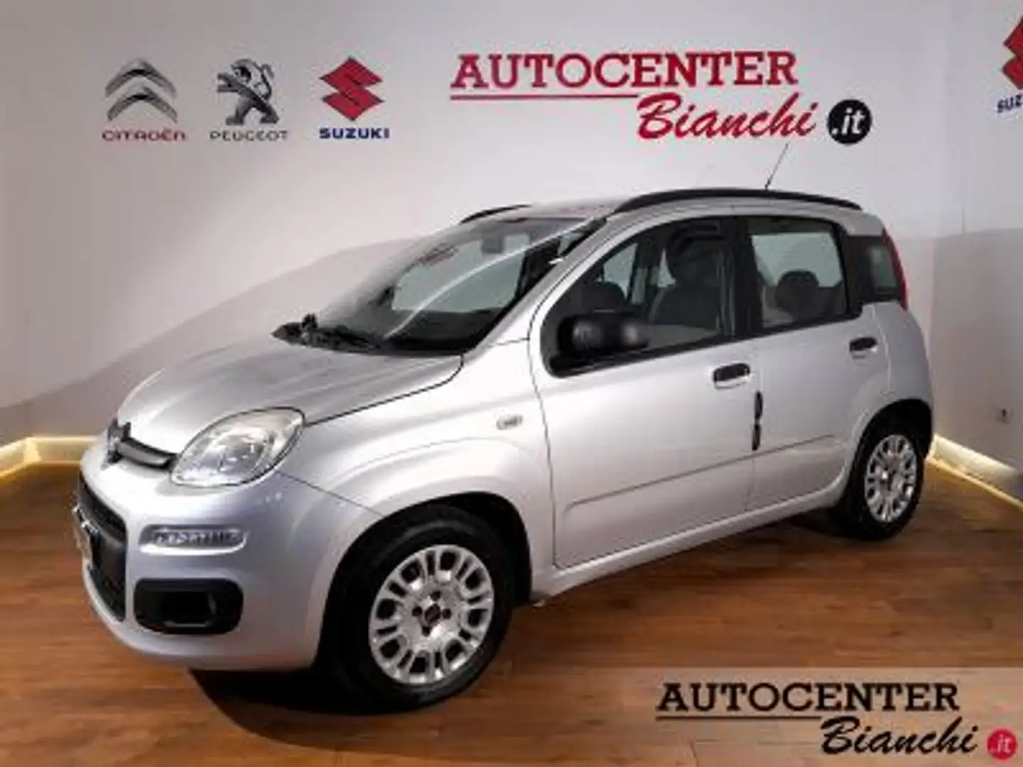 Fiat Panda 1.3 mjt 16v Lounge 75cv Plateado - 1