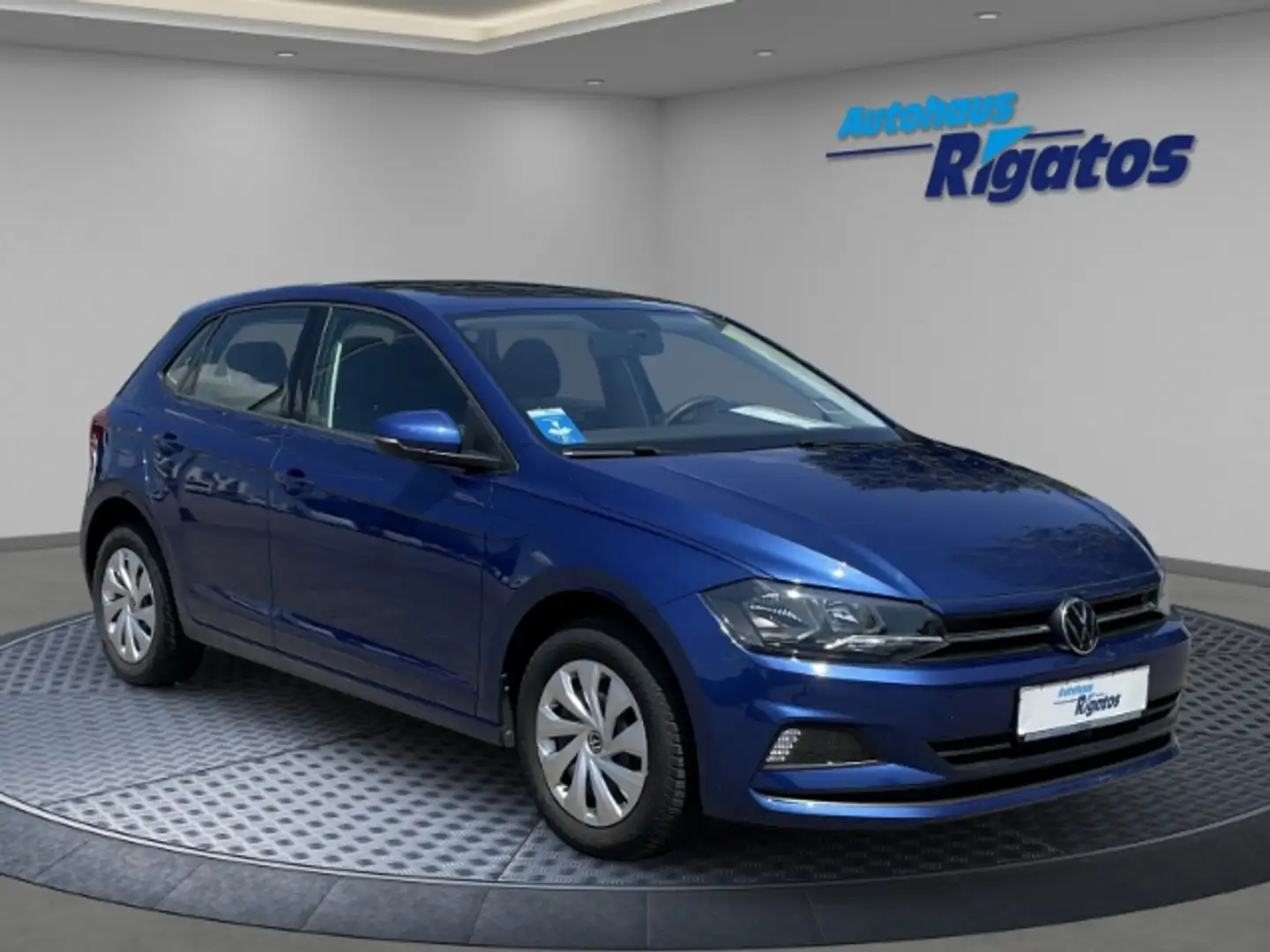Volkswagen Polo VI 1.0 TSI Comfortline Autom. Klimaanlage, DAB+ Blau - 1