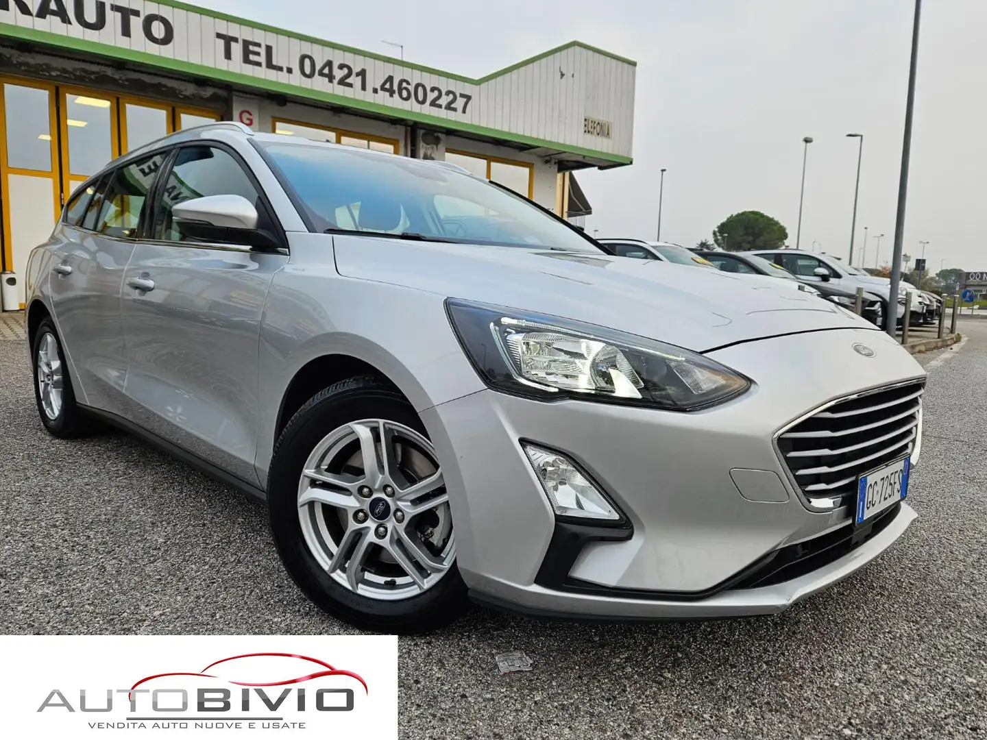 Ford Focus 1.5 EcoBlue 120 CV automatico SW Active V Co-Pilot Argent - 1