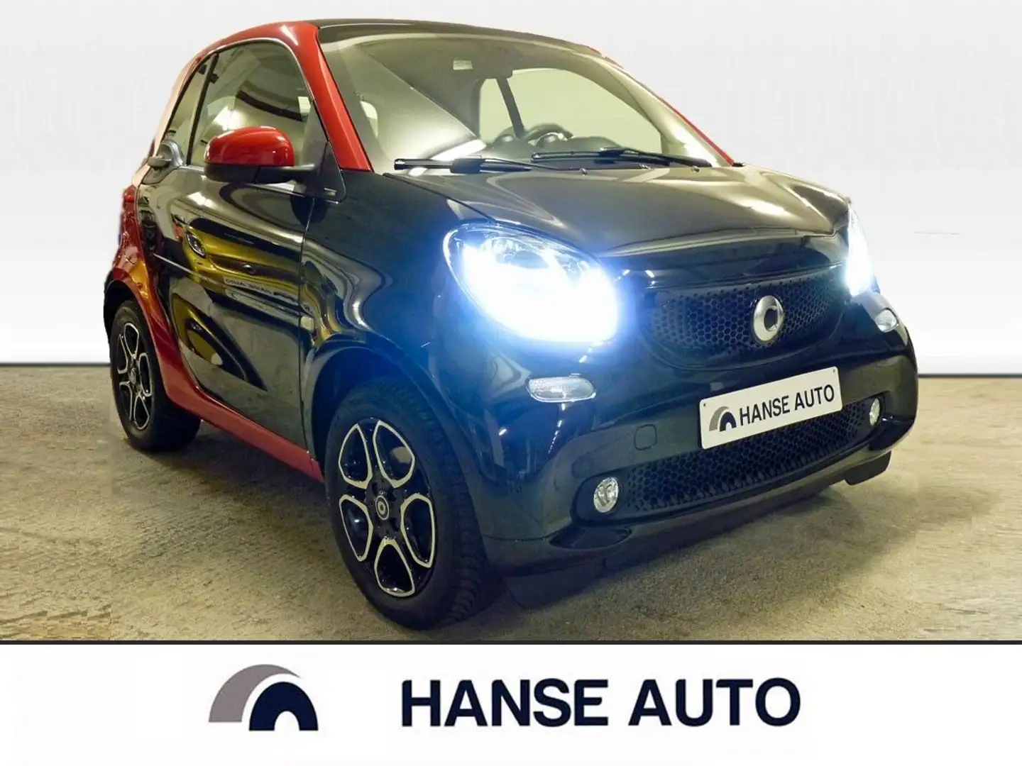 smart forTwo Aut.-Pano.SHZ-R.Kam-Navi-LED-erst 27tkm Schwarz - 1