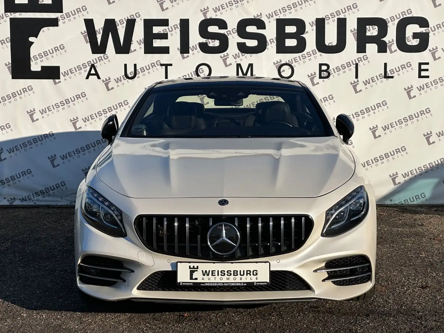 Mercedes-Benz S 560 S560 Coupe BURMESTER*360°*STANDHZG*MASSAGE*PANO Weiß - 2