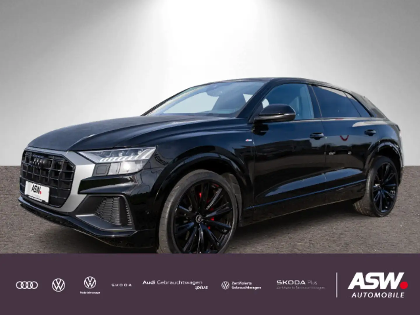 Audi Q8 50TDI S line quattro NAVI MATRIX STANDHZ B&O Schwarz - 1