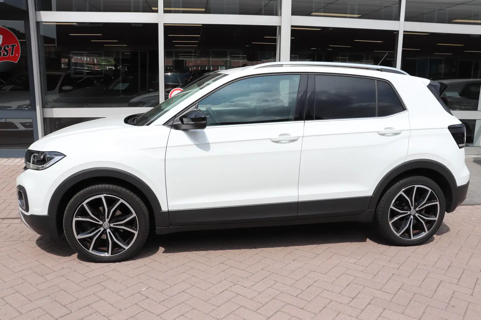 Volkswagen T-Cross 1.0 TSI Style, automaat, navigatie, dodehoek detec Blanc - 2