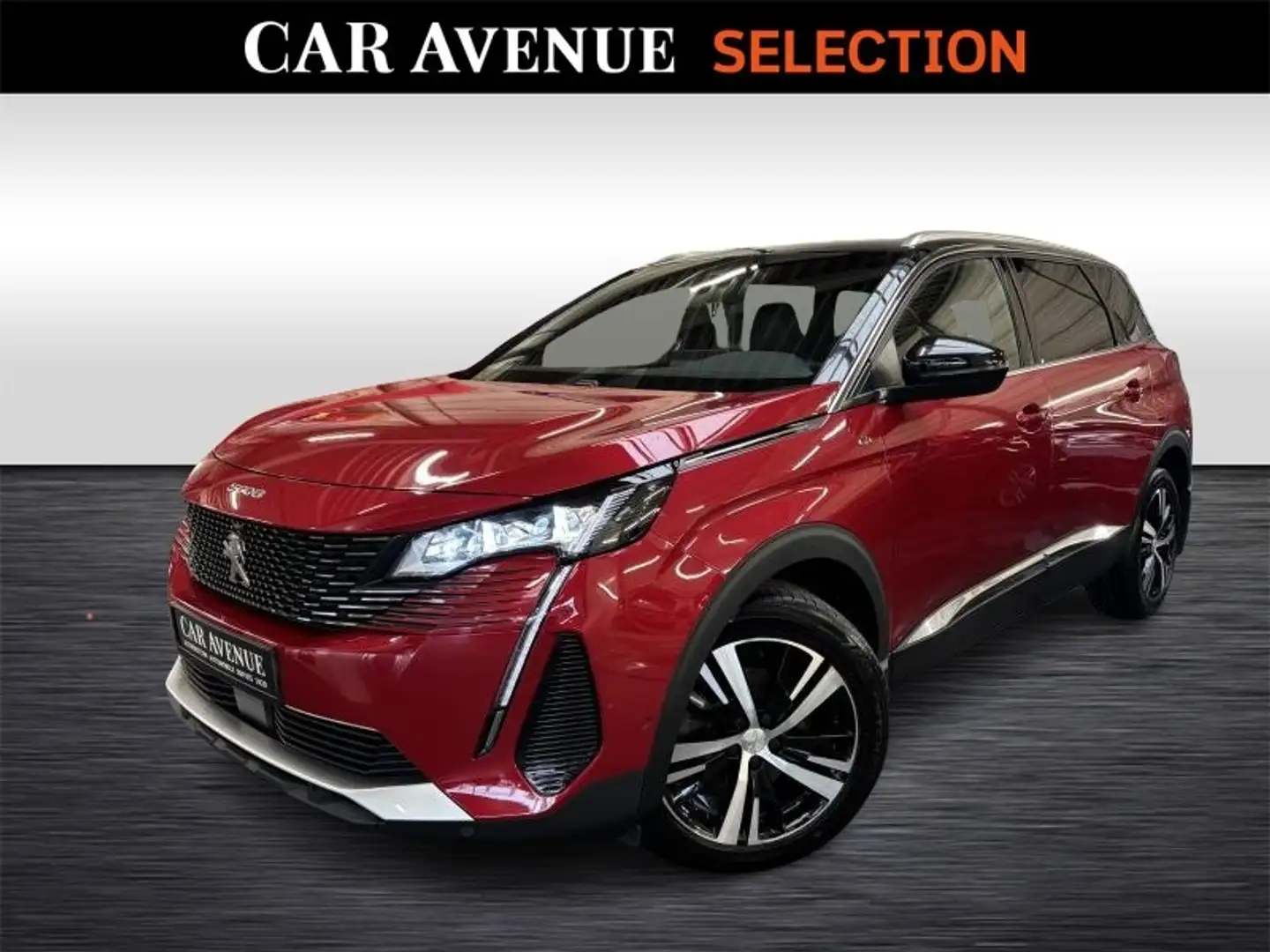Peugeot 5008 II GT Line  7 PLACES Rouge - 1