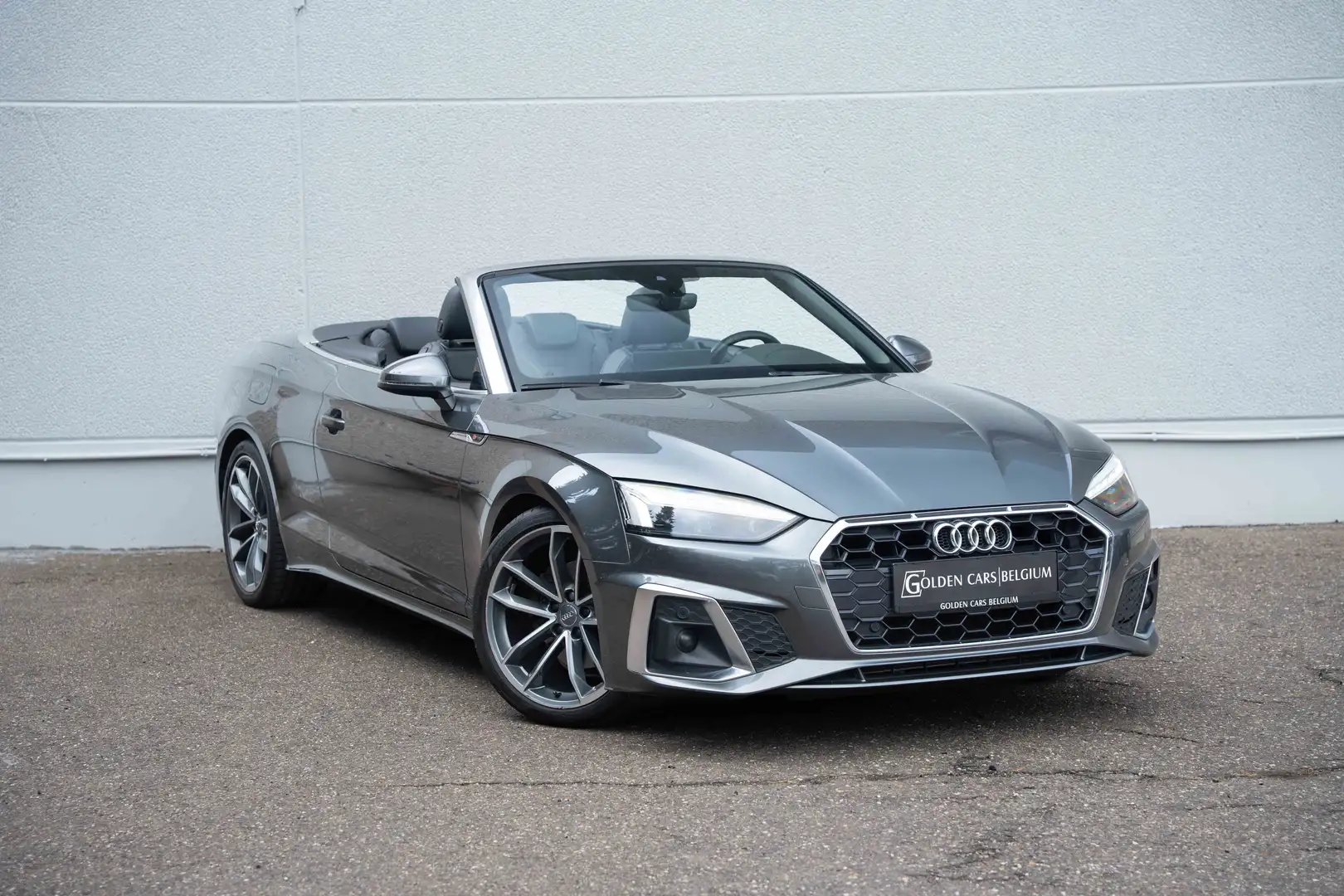 Audi A5 35 TDI CABRIO S-LINE/MATRIX/VIRTUAL/CARPLAY/CAMERA Gris - 2