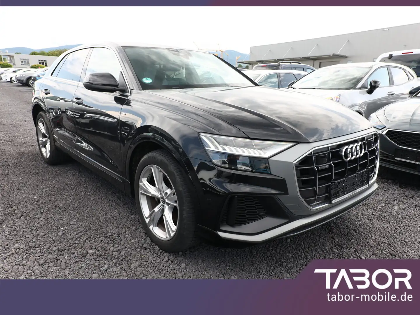 Audi Q8 55 TFSI quattro tiptr. S line Sport 21Z Matri Schwarz - 2