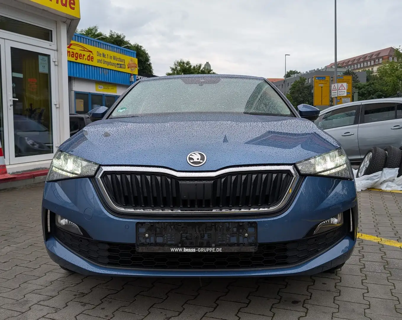 Skoda Scala *1Hd*Erdgas*CNG*ACC*LED*CarPlay*TOP*Garanti Blau - 2