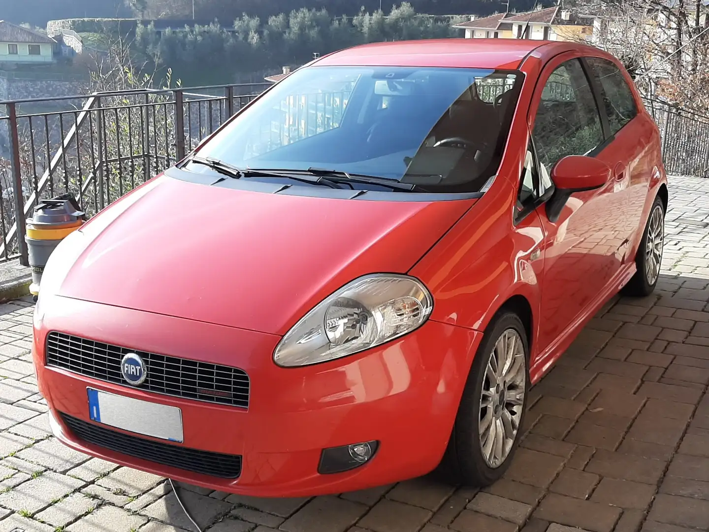 Fiat Grande Punto Grande Punto 3p 1.9 mjt Sport 130cv 6m Rosso - 1