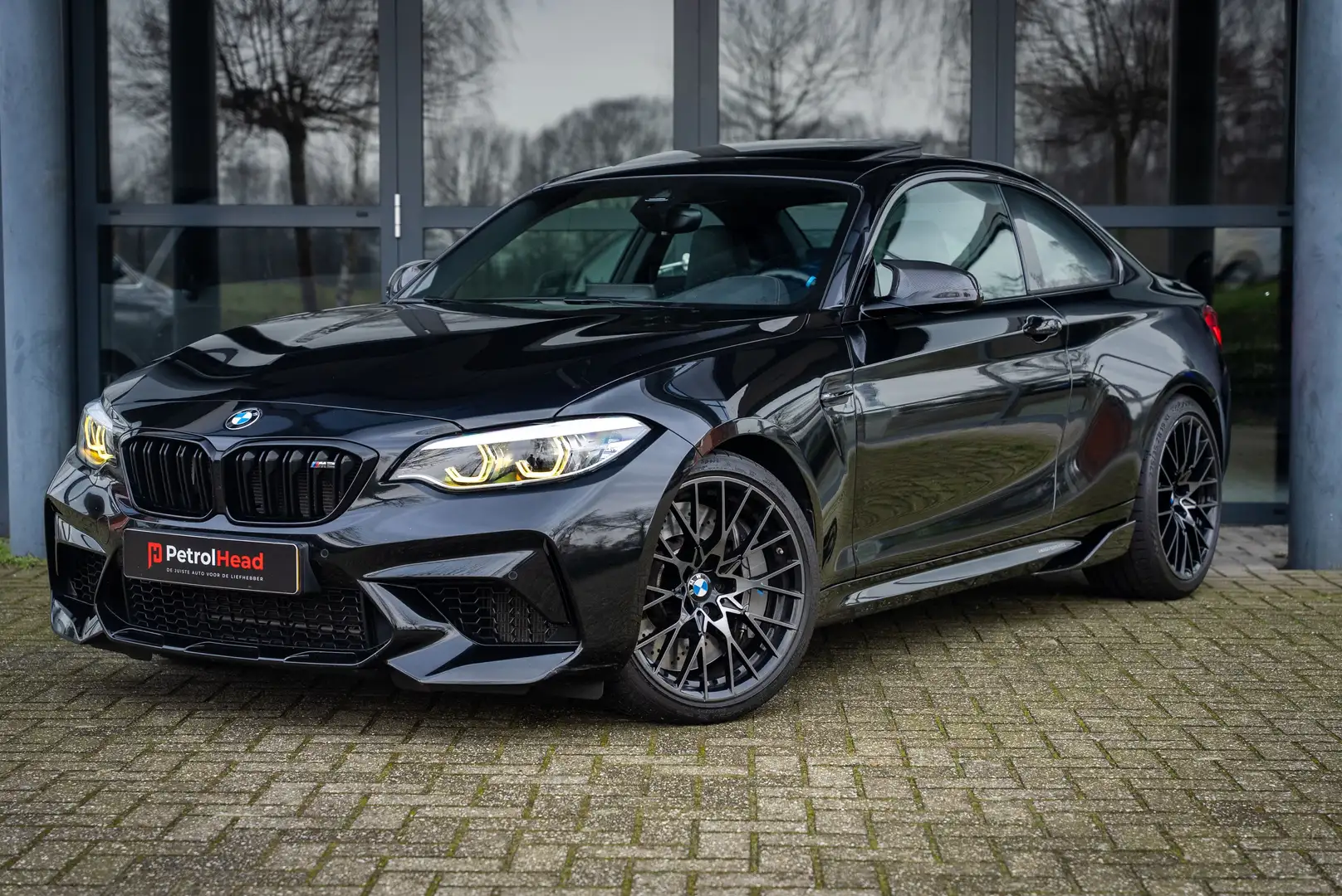 BMW M2 Competition 2019, NL Auto, Track-Pack, Dakraam PPF Zwart - 2