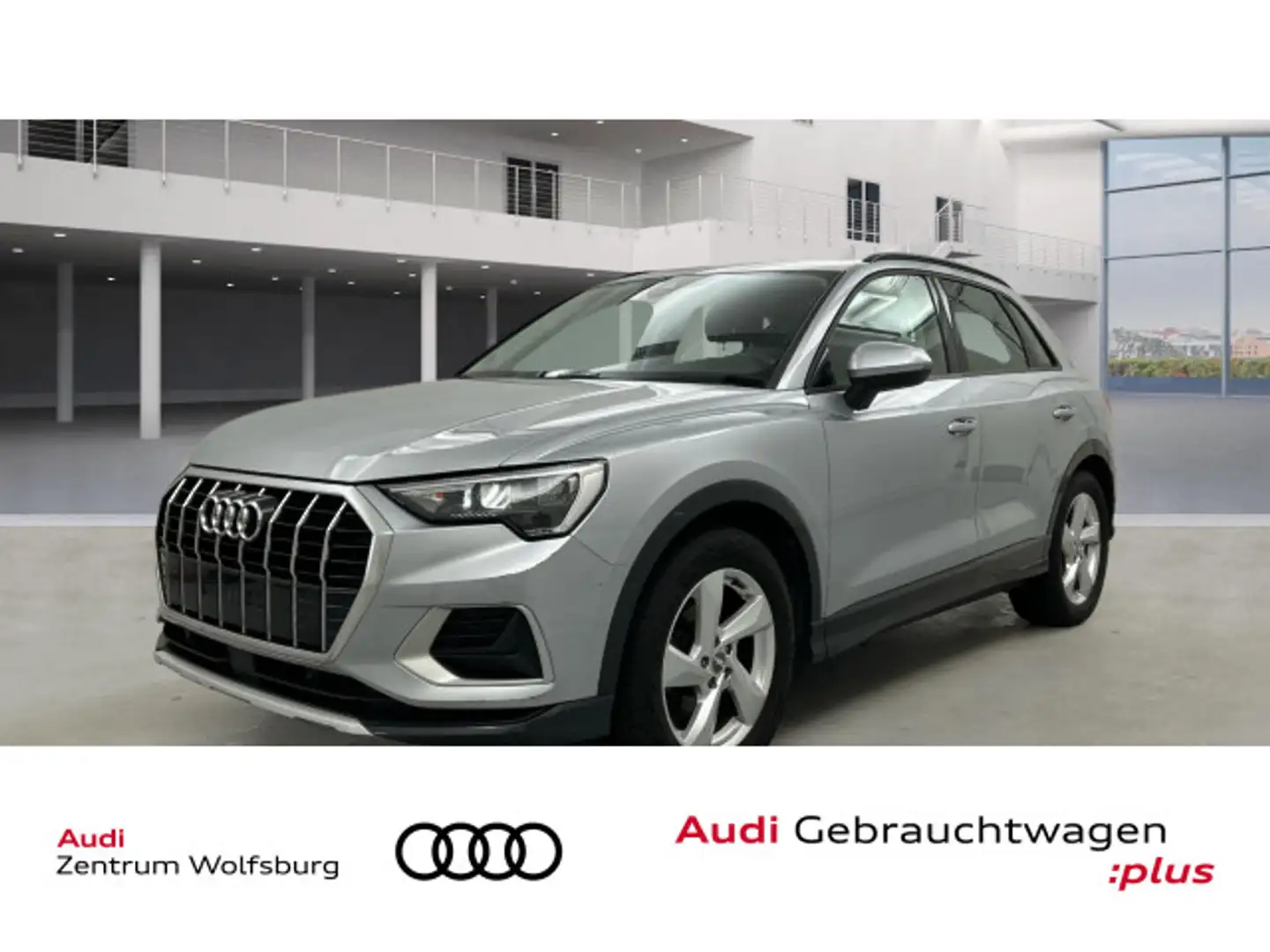 Audi Q3 35TFSI S tronic advanced AHK/NAVI/LED/ACC Silber - 1