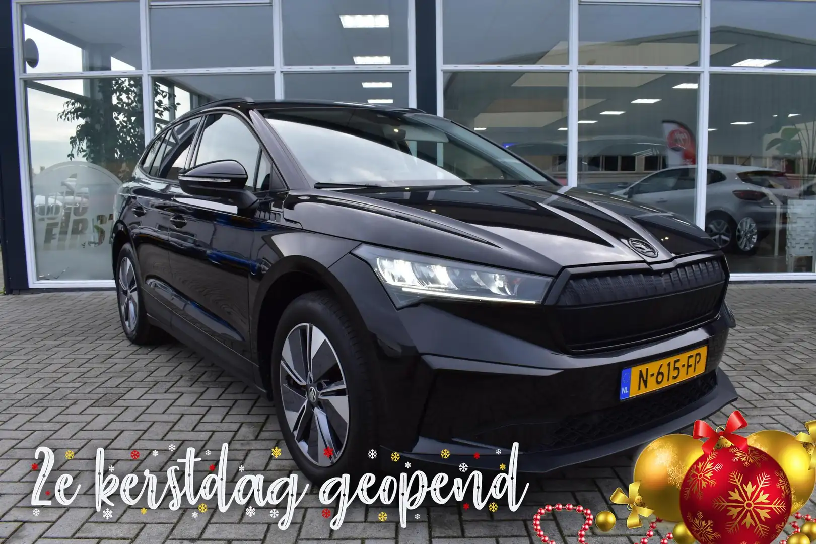 Skoda Enyaq iV 60|SOH 94%|Stoel/Stuurverwarming|Cruise|Navi|Ap Noir - 2