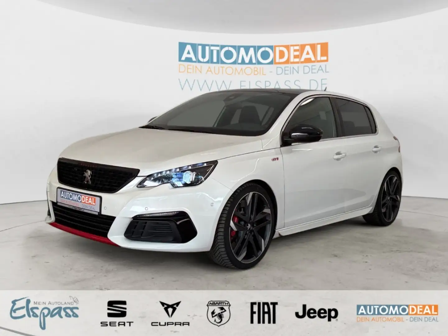 Peugeot 308 GTi ALLWETTER NAV LED PANODACH DIG-DISPLAY KAMERA Weiß - 1