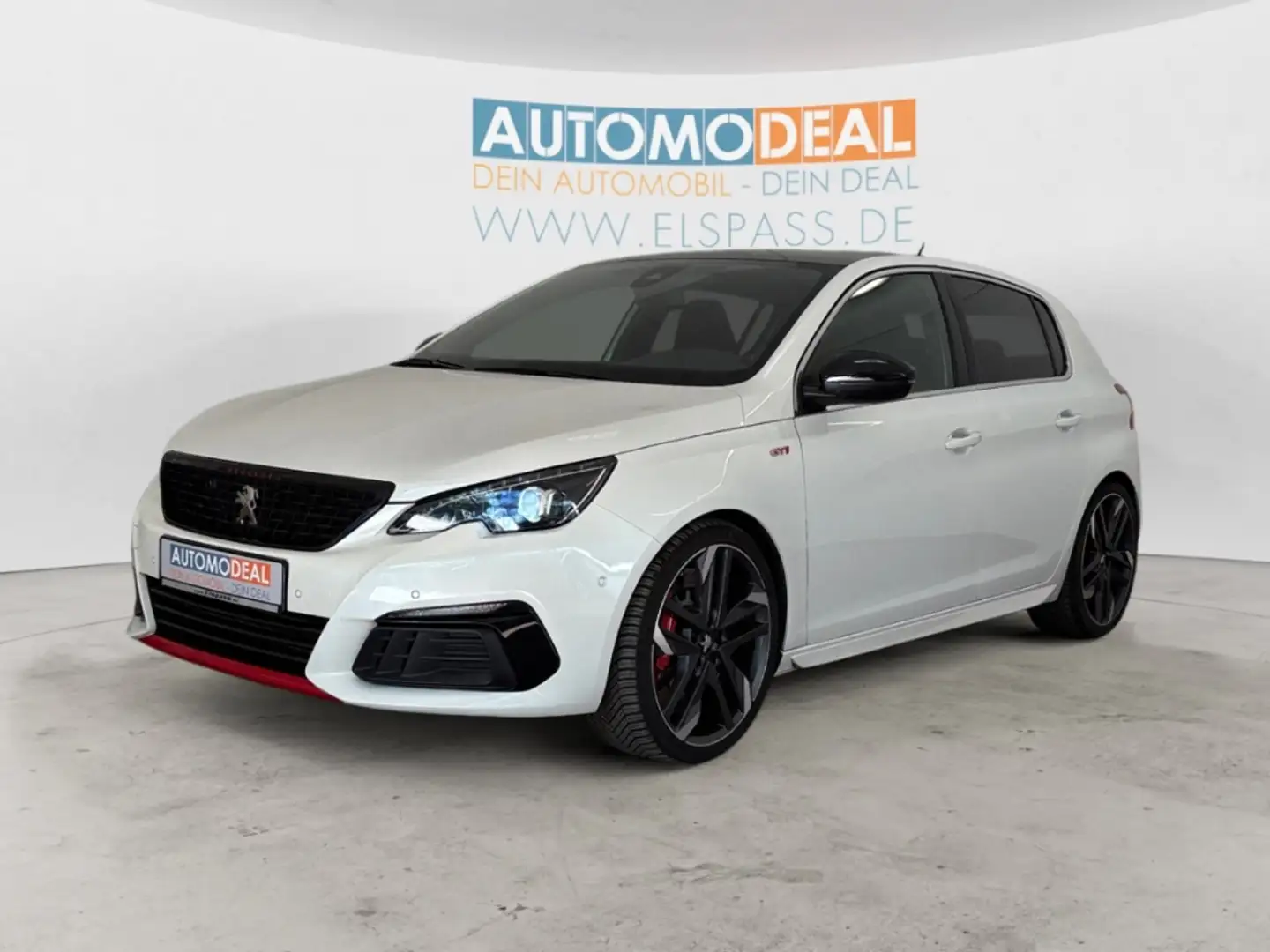 Peugeot 308 GTi ALLWETTER NAV LED PANODACH DIG-DISPLAY KAMERA Weiß - 2