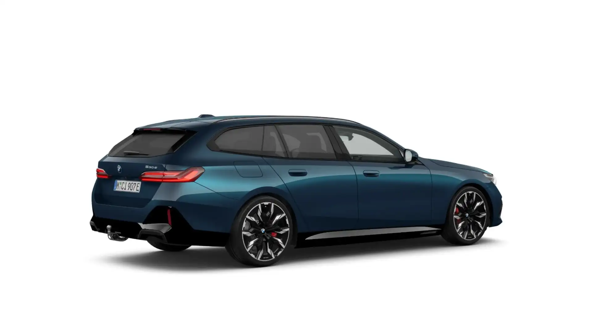 BMW 530 5-serie Touring 530e M Sport Edition Induvidual ae Blauw - 2