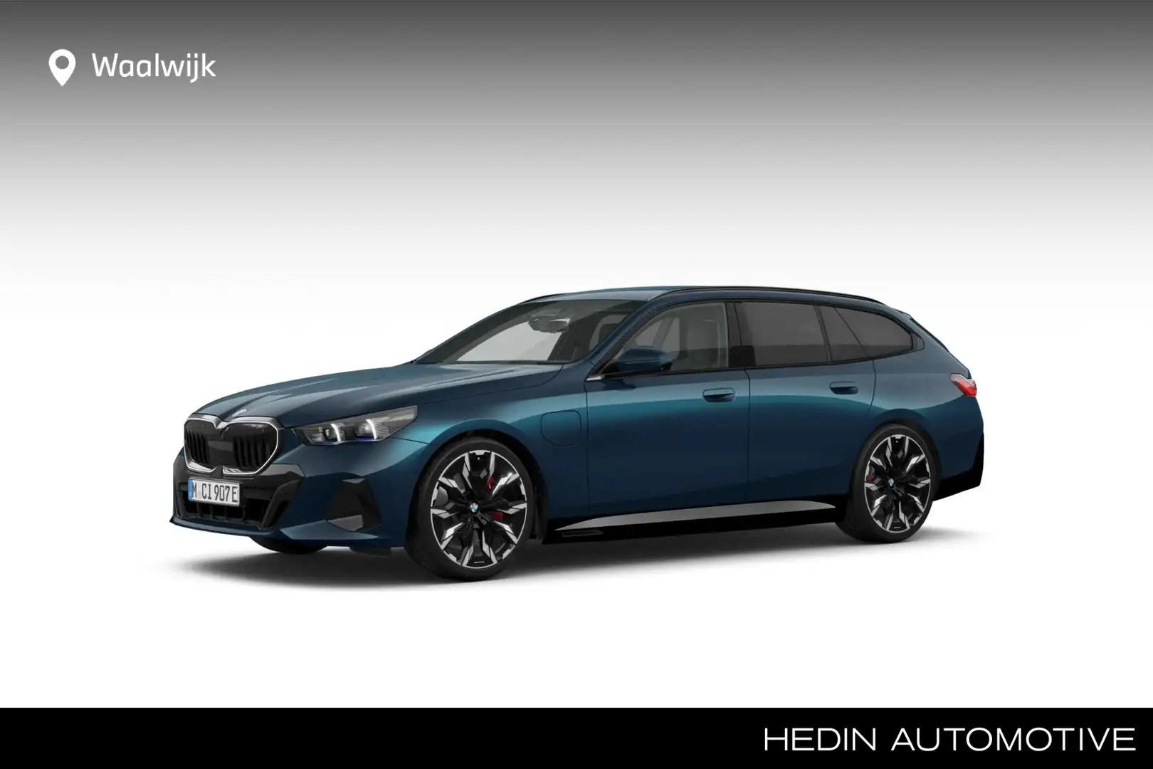BMW 530 5-serie Touring 530e M Sport Edition Induvidual ae Blauw - 1
