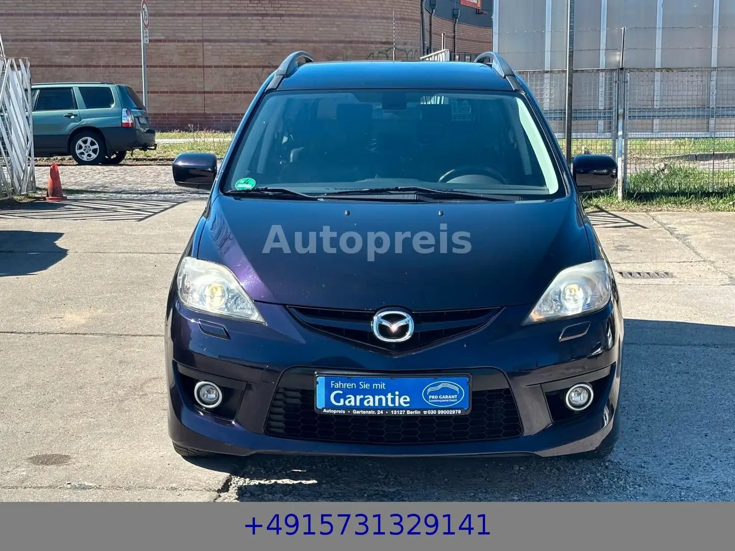 Mazda 5 2.0 CD Active+ Klima Leder 7-Sitze AHK  SHZ Violett - 2