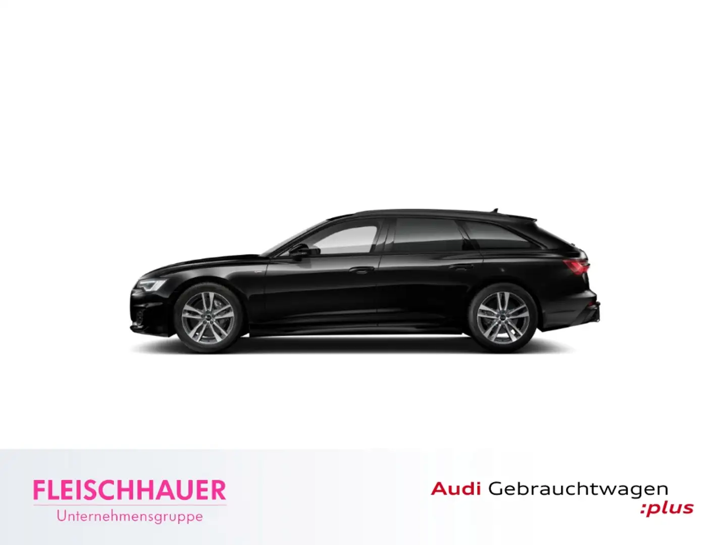 Audi A6 Avant 50 TDI quattro S line AHK+Matrix+CarPlay+ACC Schwarz - 2