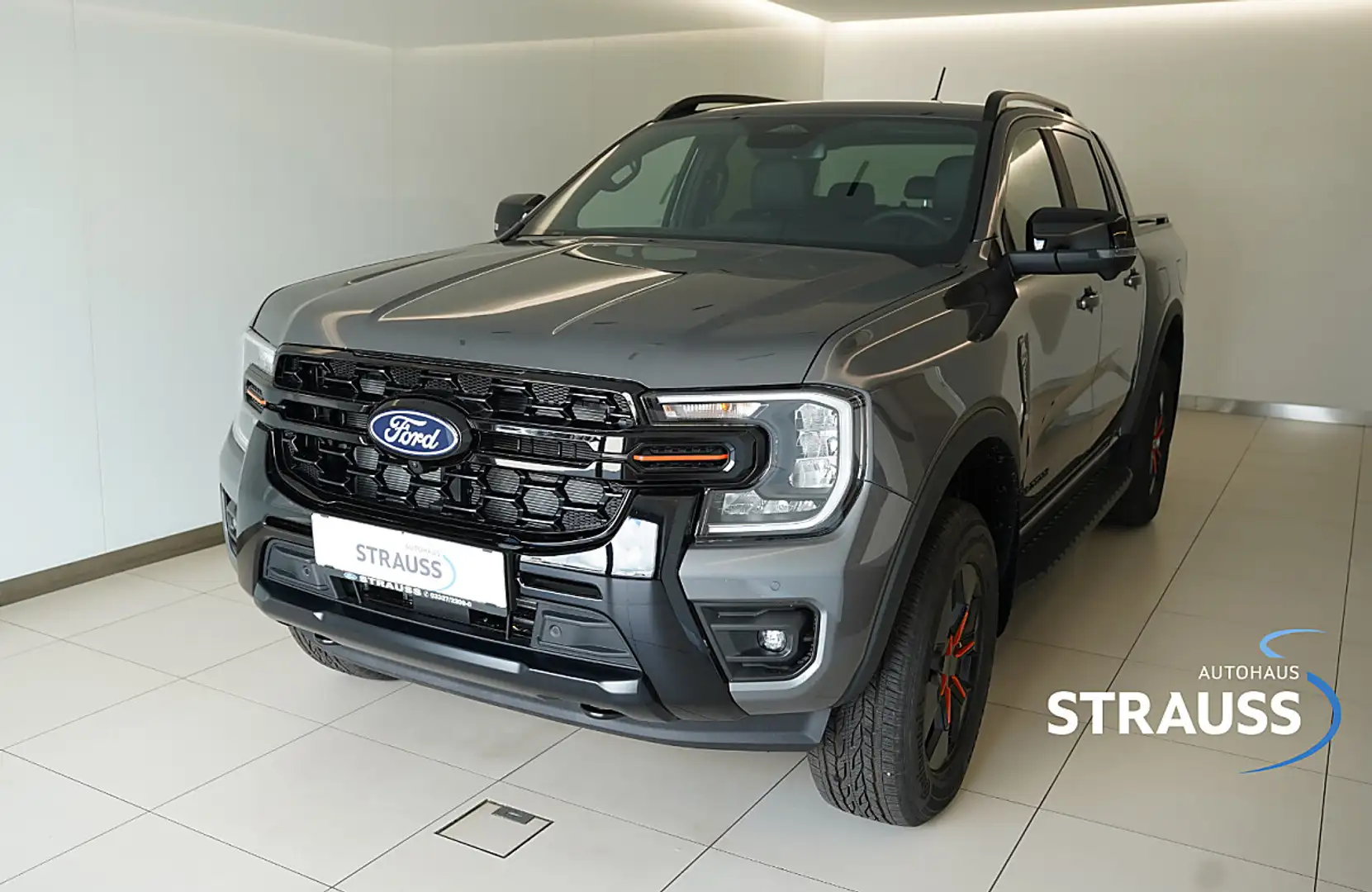 Ford Ranger Ranger Wildtrack DK 2.3 PHEV Grau - 1