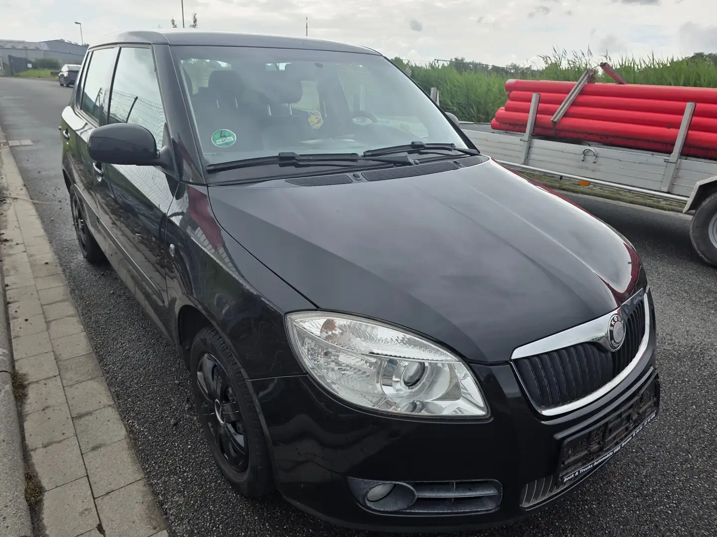 Skoda Fabia 2009 **1,2 Benzin,TÜV 3/2026, wenig Kilometer** Schwarz - 2