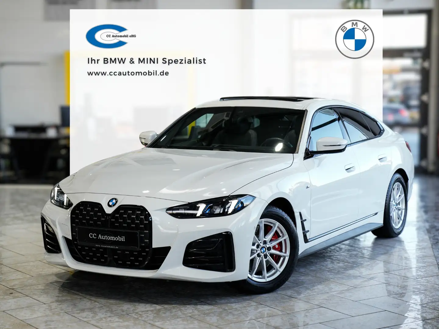 BMW 430 430ix Gran Coupe M SPORT PRO Glasdach 360K Weiß - 1