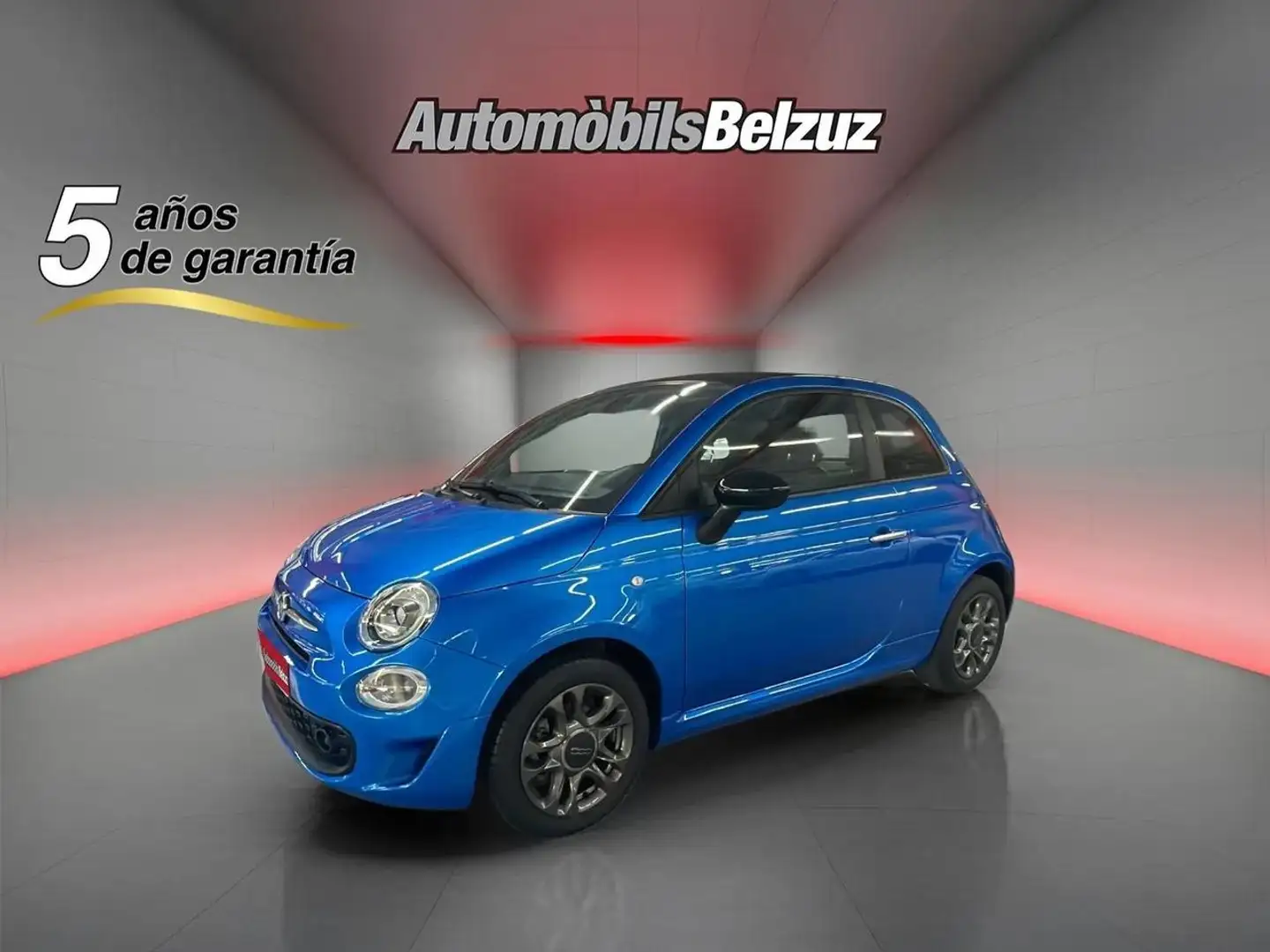 Fiat 500 1.0 Hybrid Sport 52kW Azul - 1