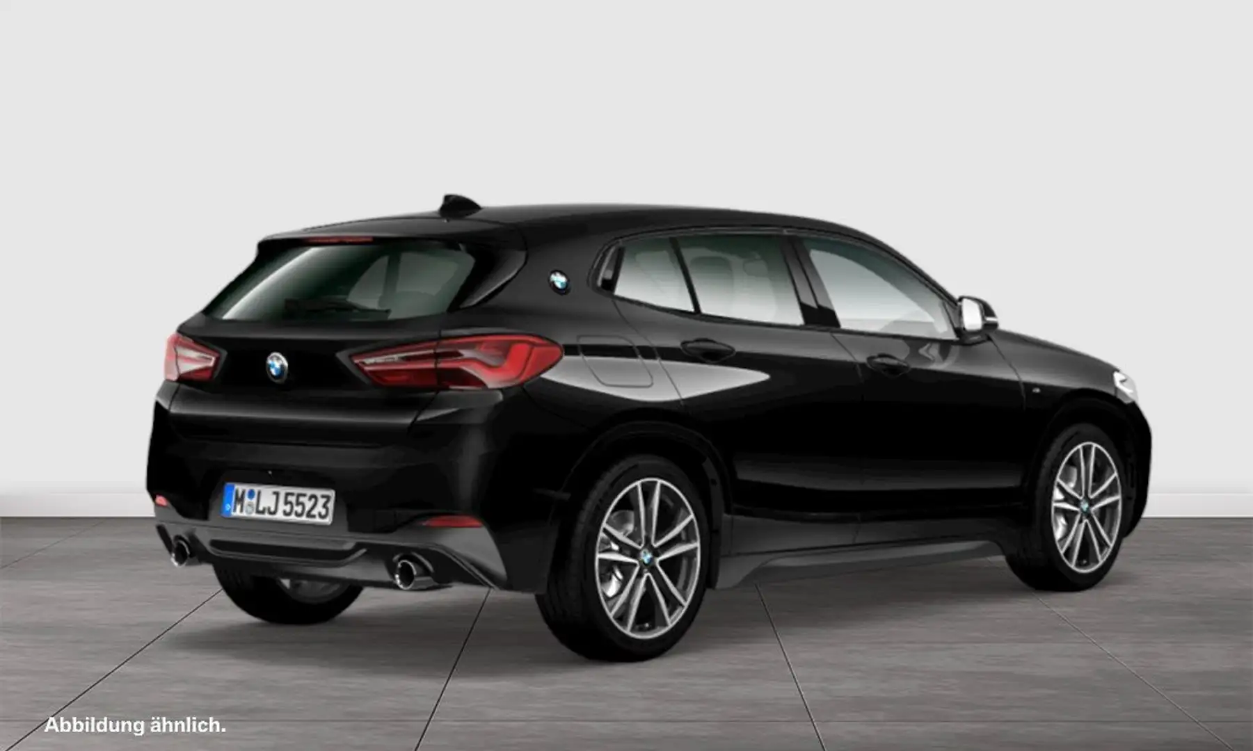 BMW X2 sDrive20i M Sport HUD ACC RFK NAVI LED DAB Schwarz - 2