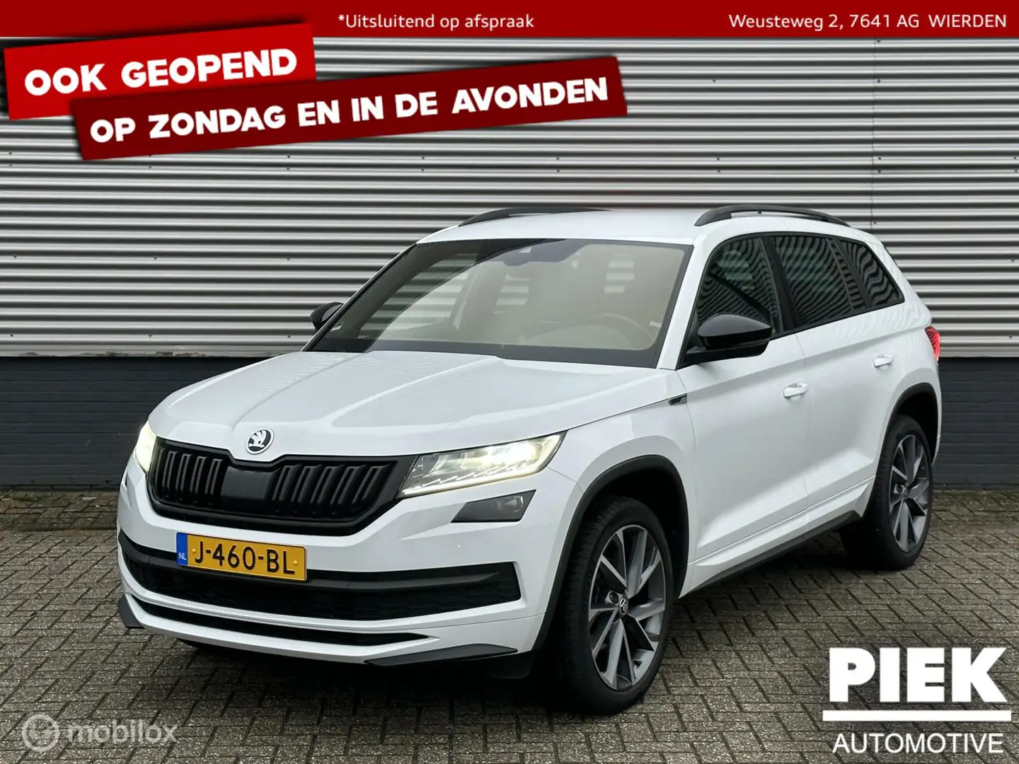 Skoda Kodiaq 1.5 TSI Sportline Business AUTOMAAT, BTW White - 1