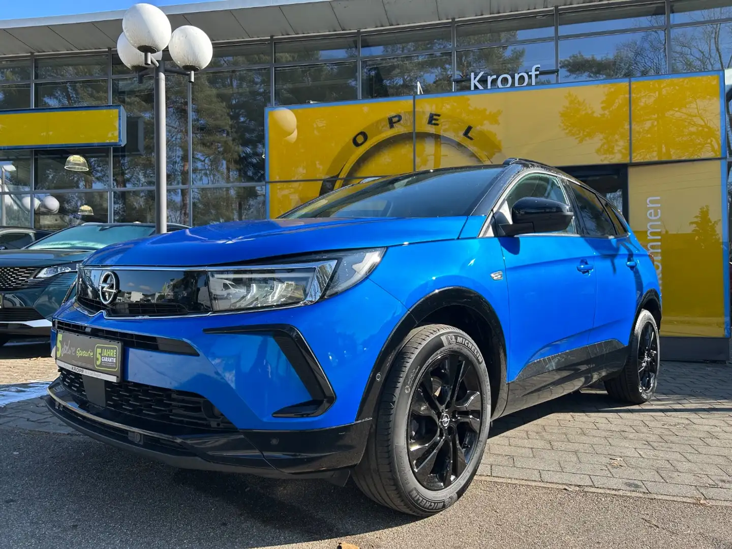 Opel Grandland 1.5 D Navi,Parkpilot,AHK,DAB,USB Blau - 2