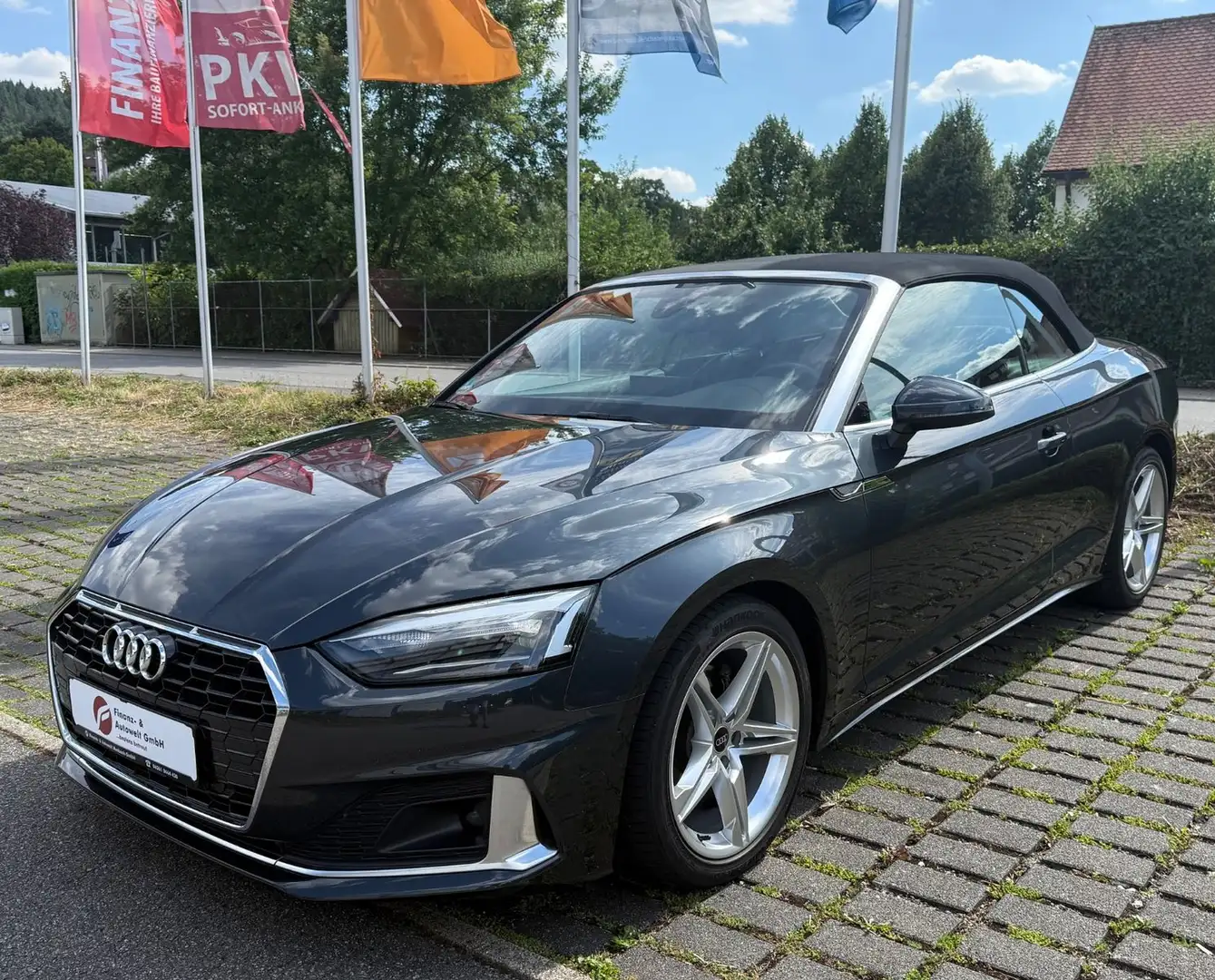 Audi A5 2.0 TDi Cabriolet 35 TDI advanced Grau - 1