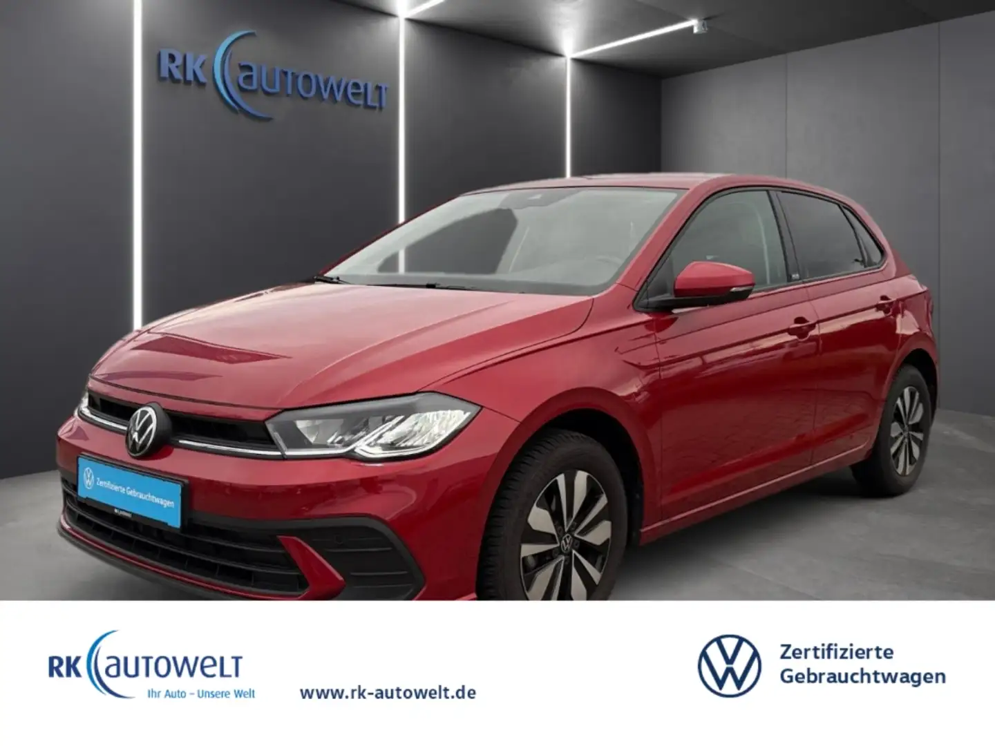 Volkswagen Polo VI Move 1.0 TSI Navi Apple CarPlay AHK Rot - 1