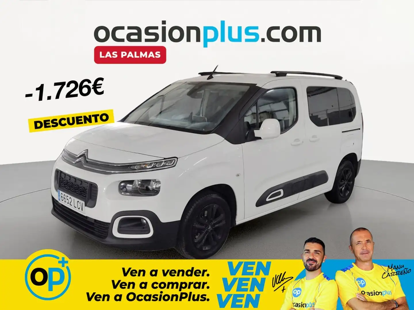Citroen Berlingo BlueHDi S&S Talla M 100 años 100 Blanco - 1