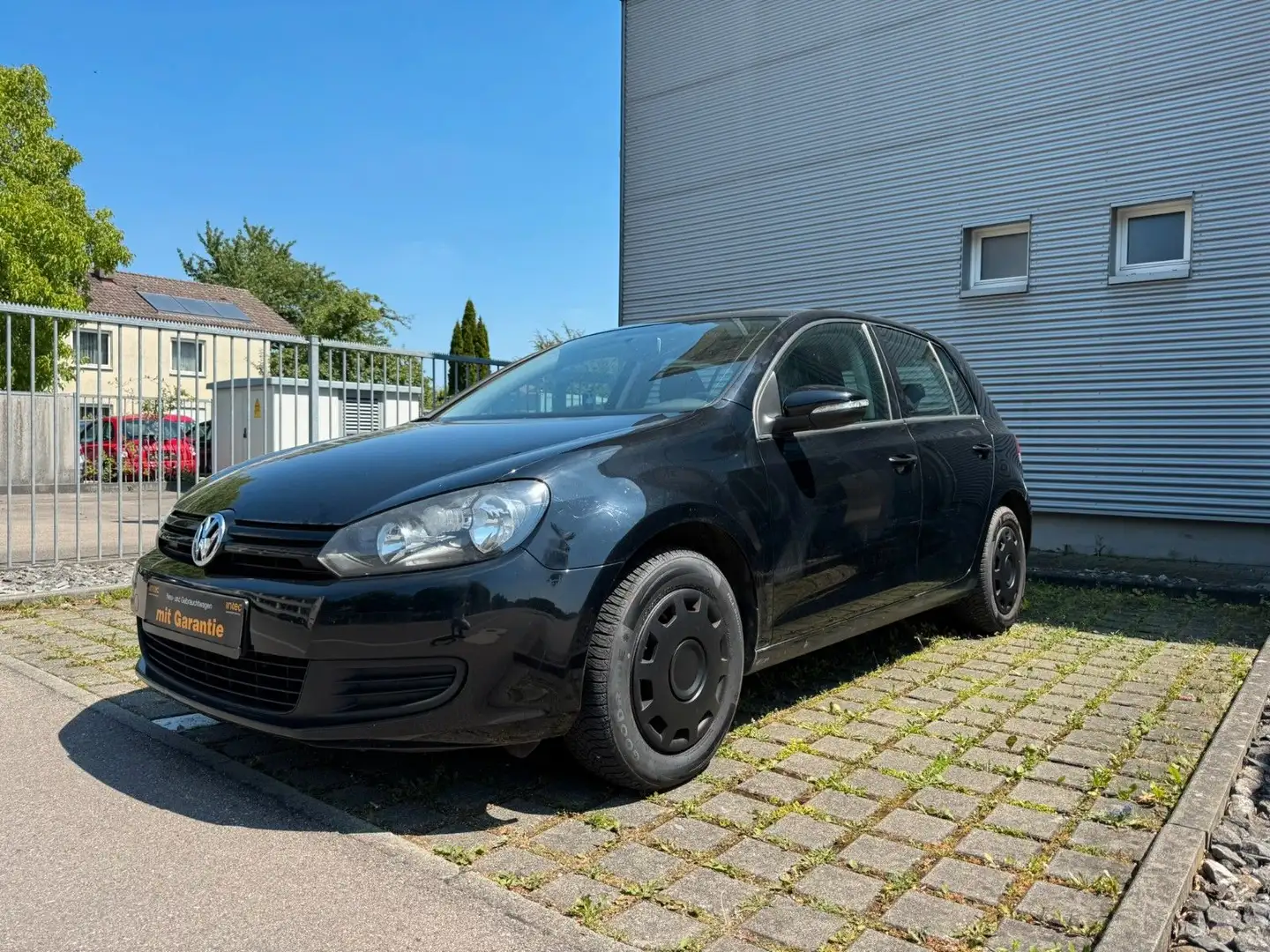 Volkswagen Golf *VI*Trendline*Euro5*TÜV*Klima*ELFH* Schwarz - 1