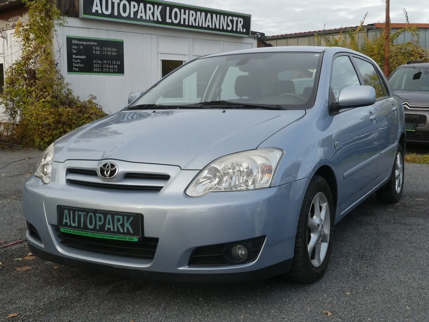 Toyota Corolla 1.6 Sol *Klima*1.Hand*SH-gepfl.*Nr.48 Blau - 1