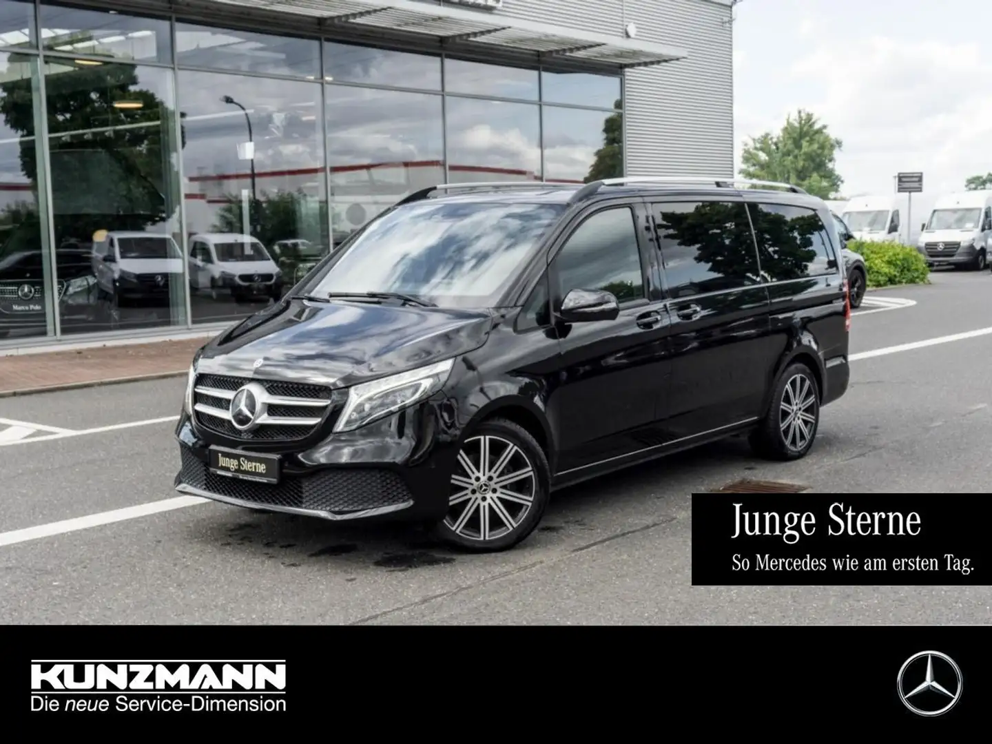 Mercedes-Benz V 300 d Edition lang MBUX Navi AHK Kamera Easy-P Noir - 1