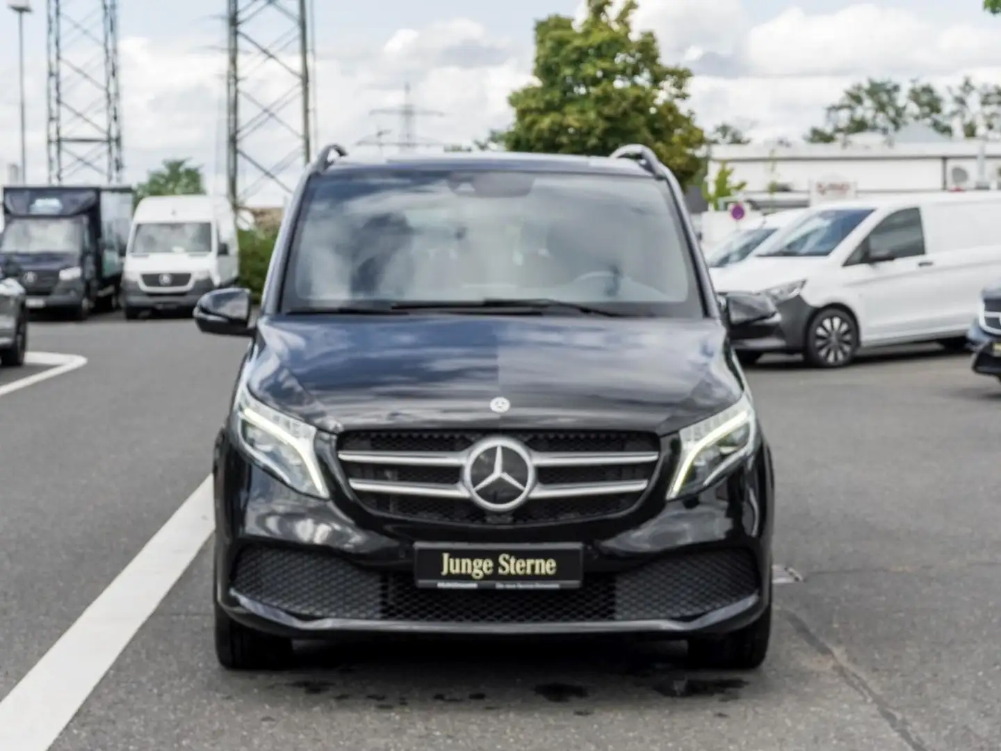 Mercedes-Benz V 300 d Edition lang MBUX Navi AHK Kamera Easy-P Noir - 2
