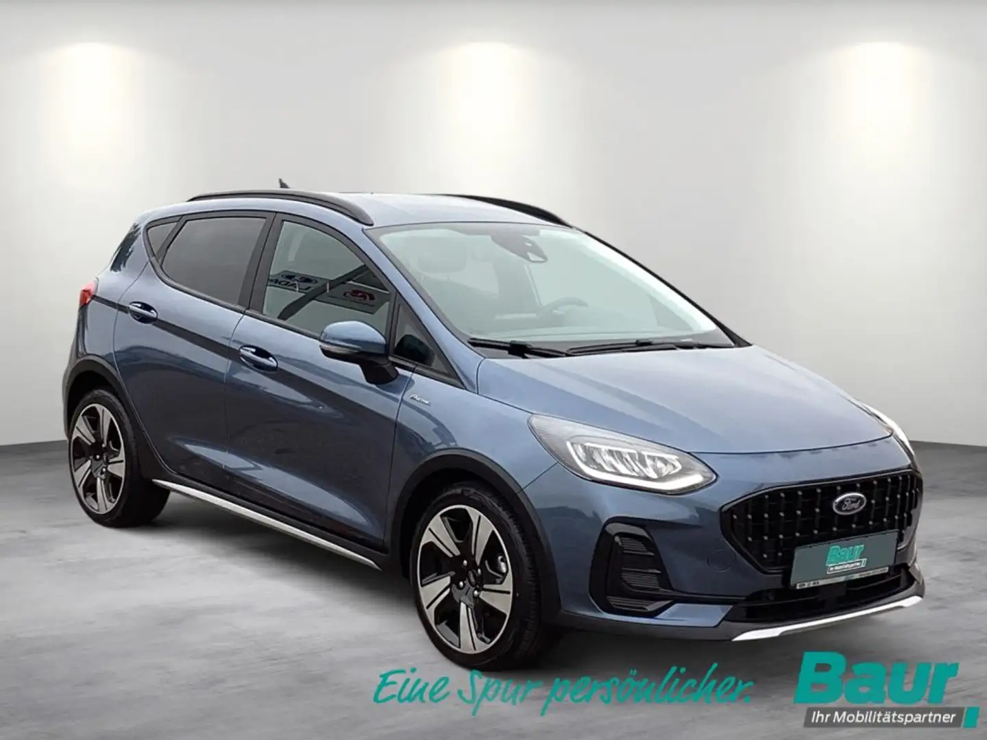 Ford Fiesta 1.0 EcoBoost Hybrid S&S Aut. ACTIVE NAVI Winter Bleu - 2