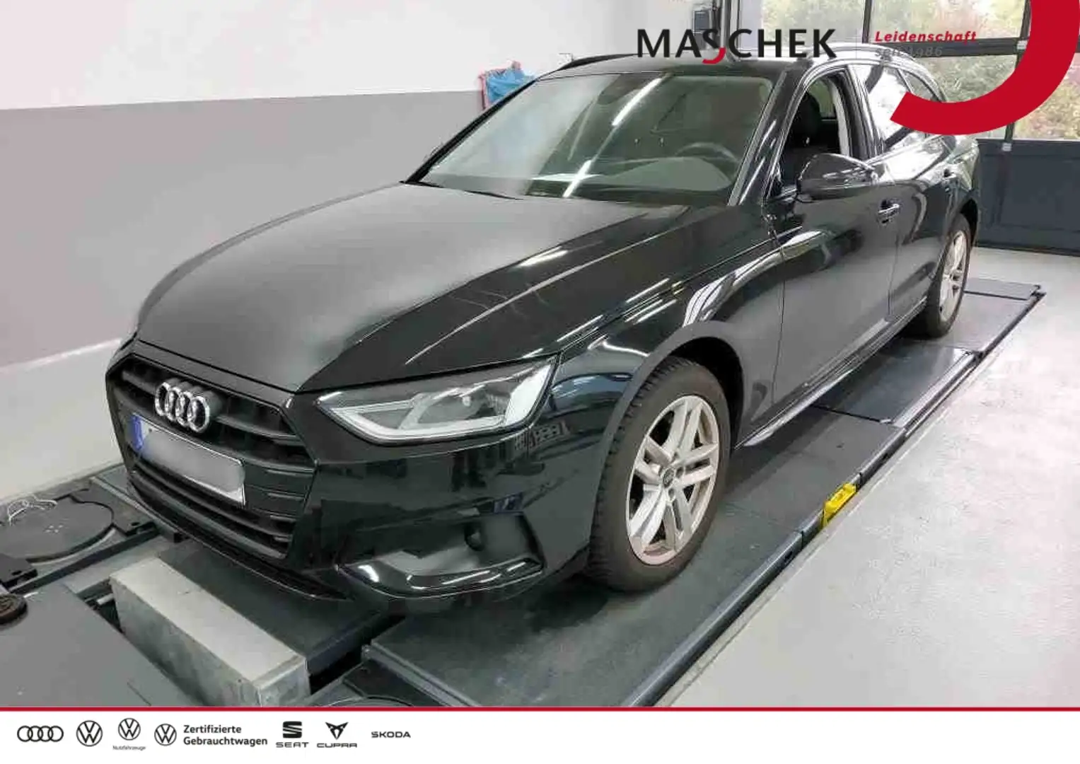 Audi A4 Avant advanced 40 TDI S tronic Navi ACC Memory Rea Schwarz - 1