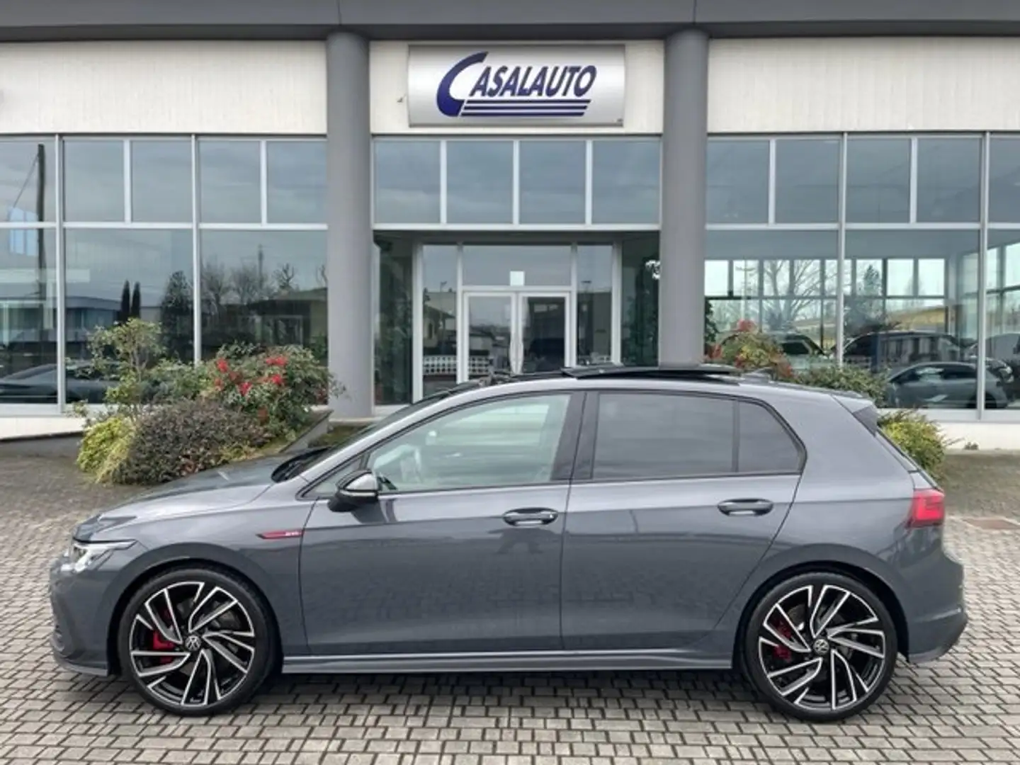 Volkswagen Golf GTI 2.0 TSI 245 CV DSG 19/MATRIX/TETTO/BLACK STYLE Grigio - 1
