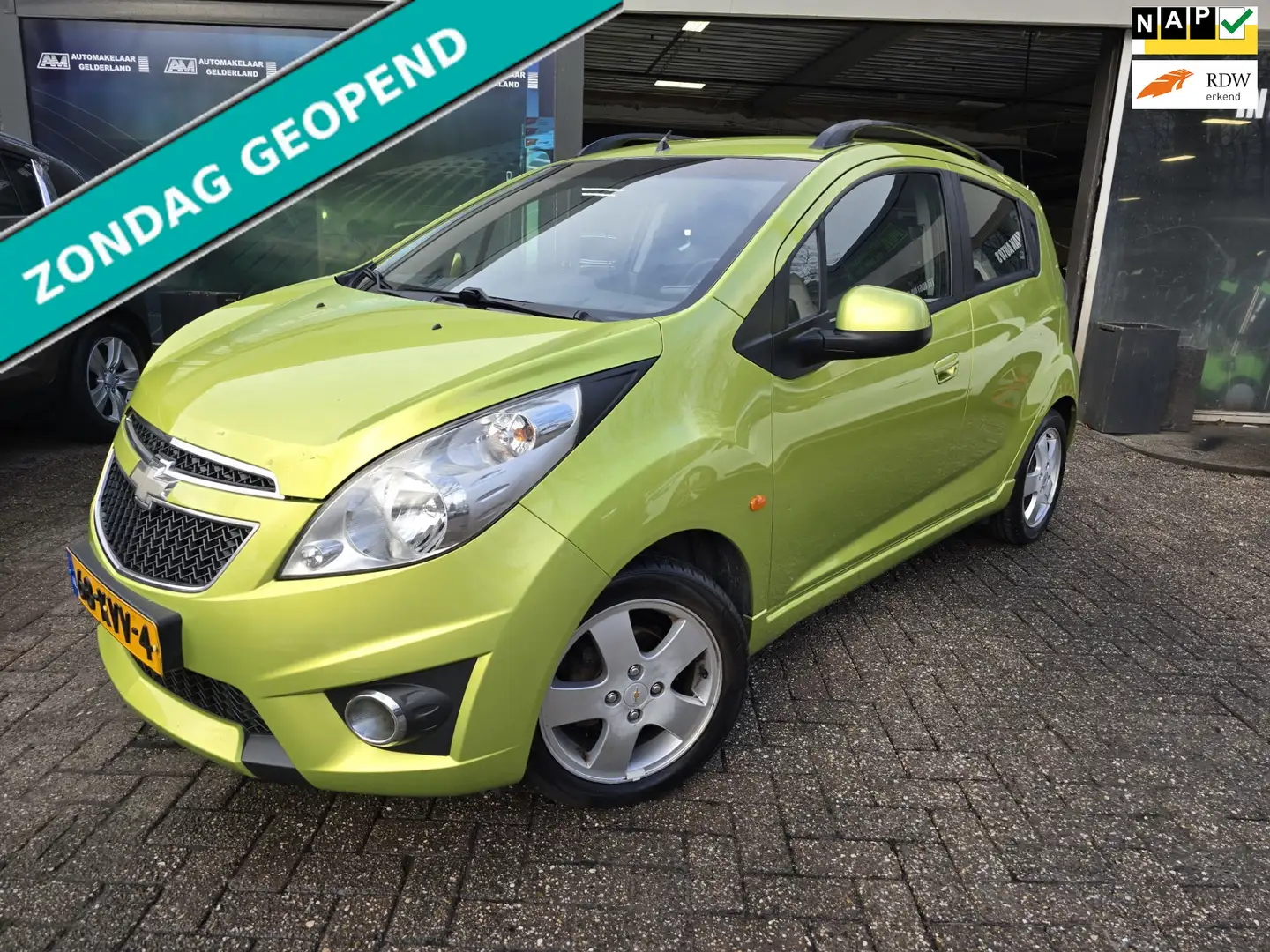 Chevrolet Spark 1.2 16V LTZ | 1E EIGENAAR | 12MND GARANTIE | AIRCO Zöld - 1