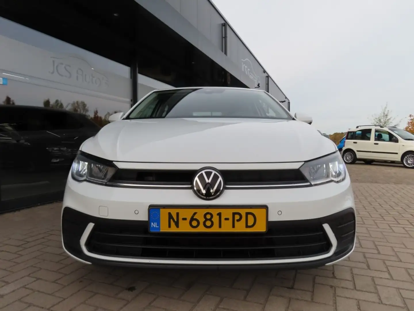 Volkswagen Polo 1.0 TSI Life Airco Adapt Cruise Nieuw Model 2021 Wit - 2