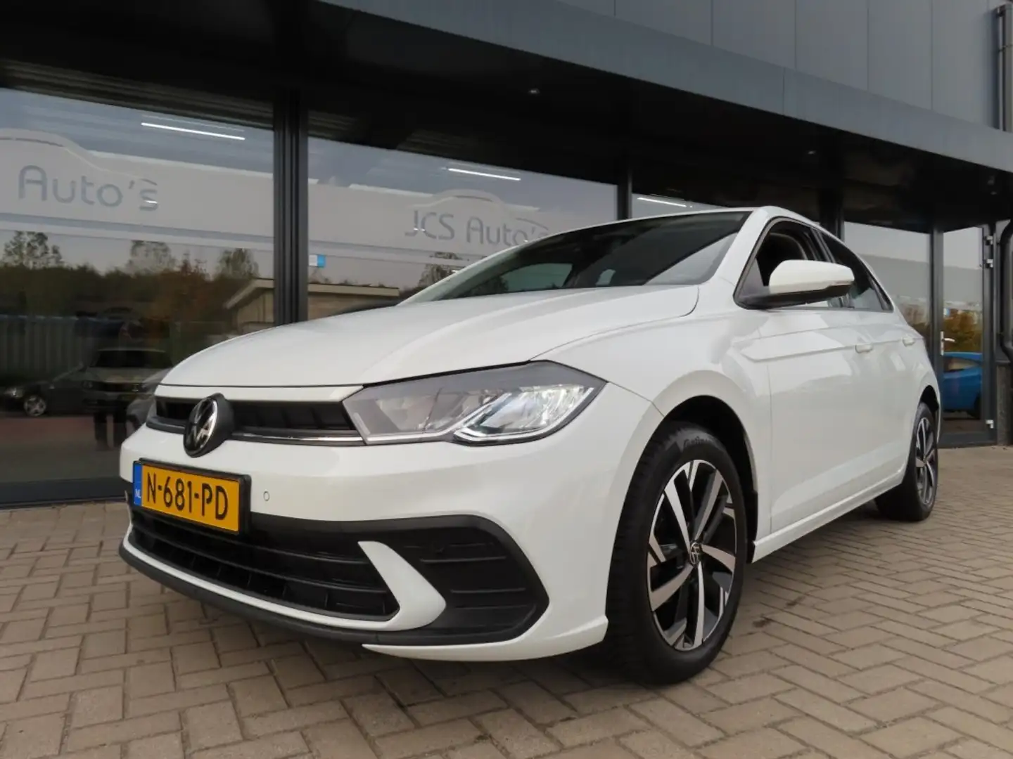 Volkswagen Polo 1.0 TSI Life Airco Adapt Cruise Nieuw Model 2021 Wit - 1